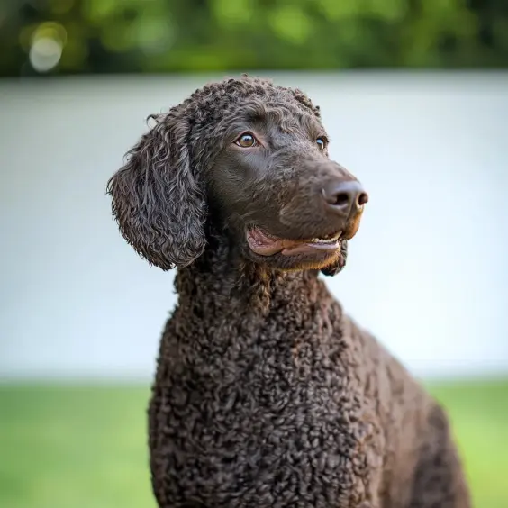 Photo of CURLY COATED RETRIEVER dog breed