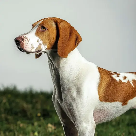 Photo of GREAT ANGLO-FRENCH WHITE & ORANGE HOUND dog breed