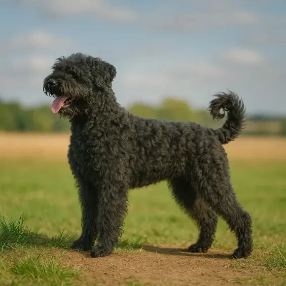 Photo of RUSSIAN BLACK TERRIER dog breed