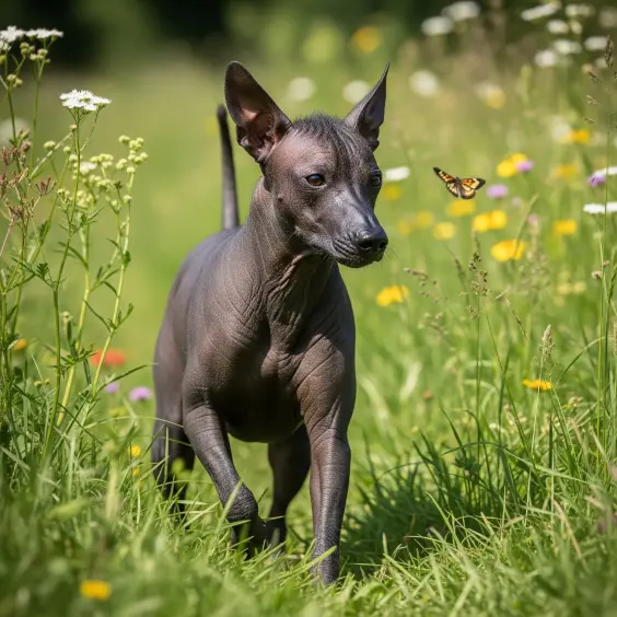 Photo of XOLOITZCUINTLE dog breed