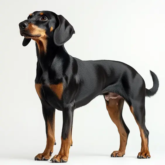 Photo of AUSTRIAN BLACK AND TAN HOUND dog breed